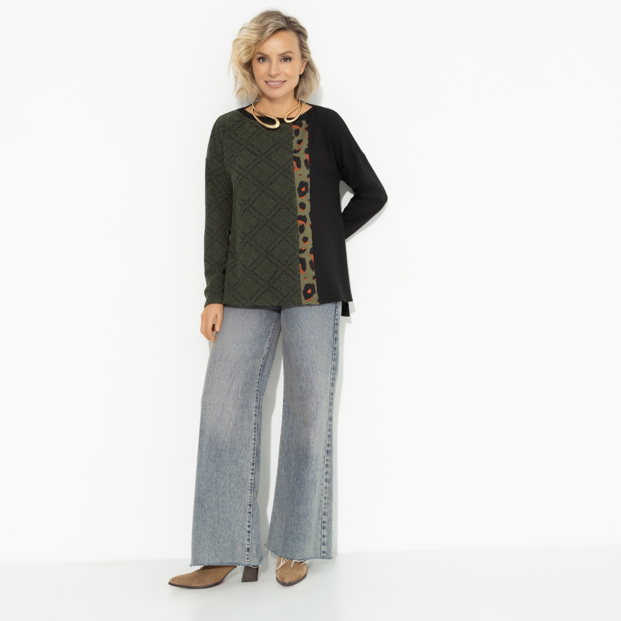 Туника Берег благополучия (new). Состав: 50% вискоза, 25% нейлон, 20% п/э, 5% спандекс