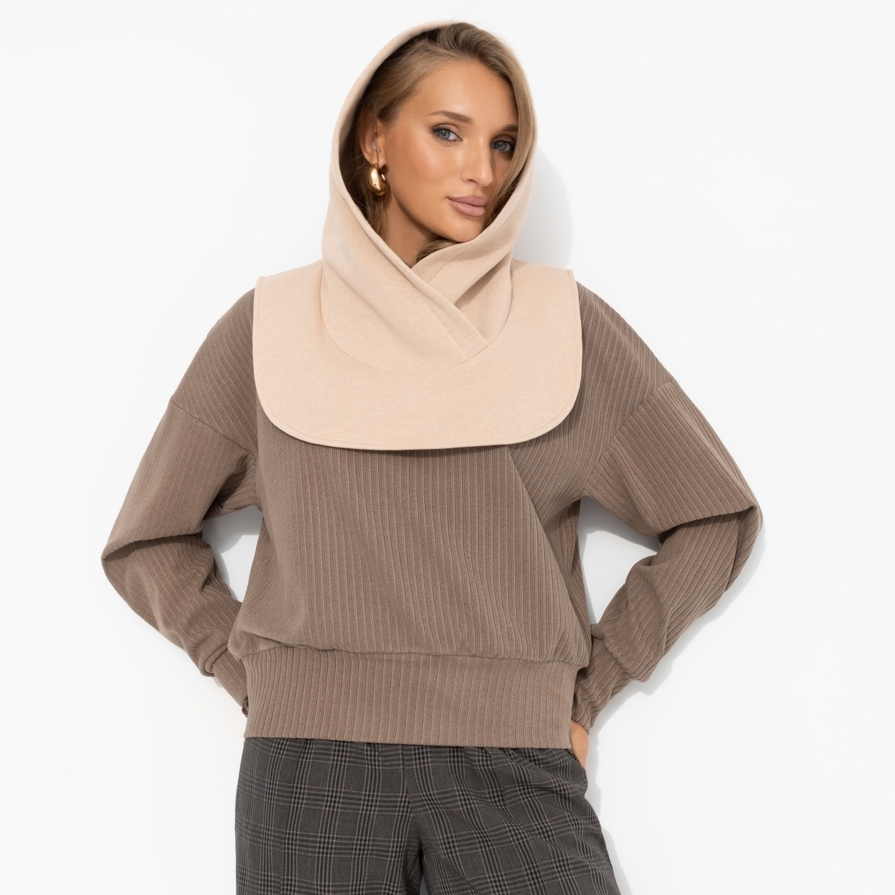 Слишком модно не бывает (бежевый). Состав: 95% хлопок, 5% лайкра