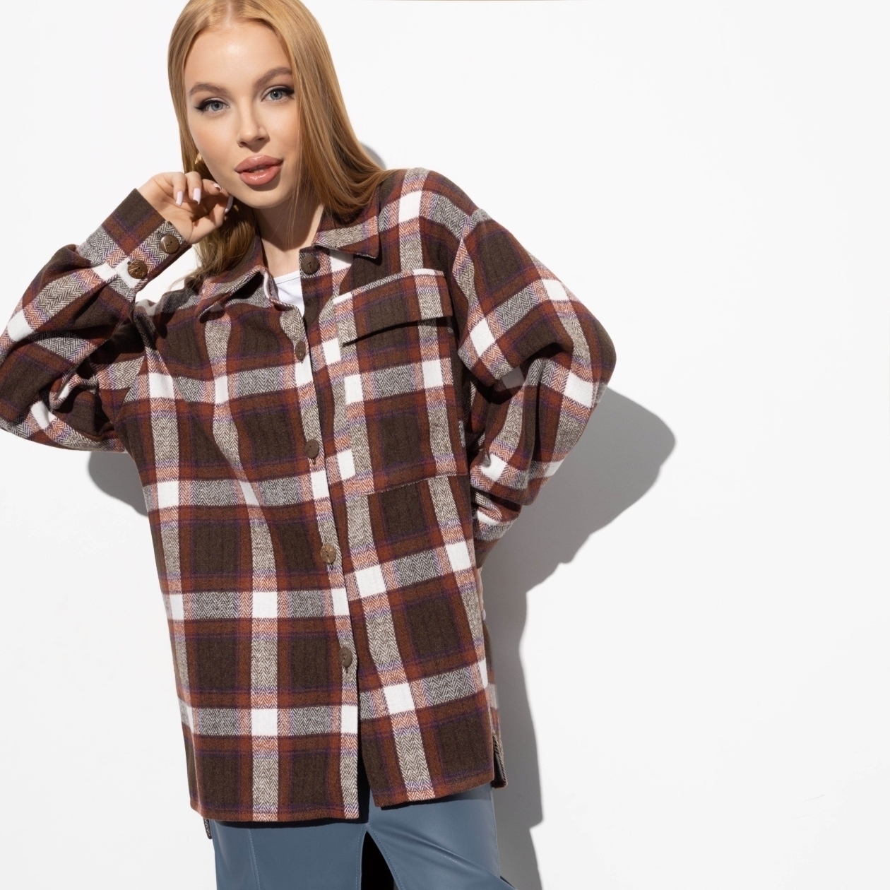 Навсегда в сердце (style brown). Состав: 50% хлопок, 50% полиэстер