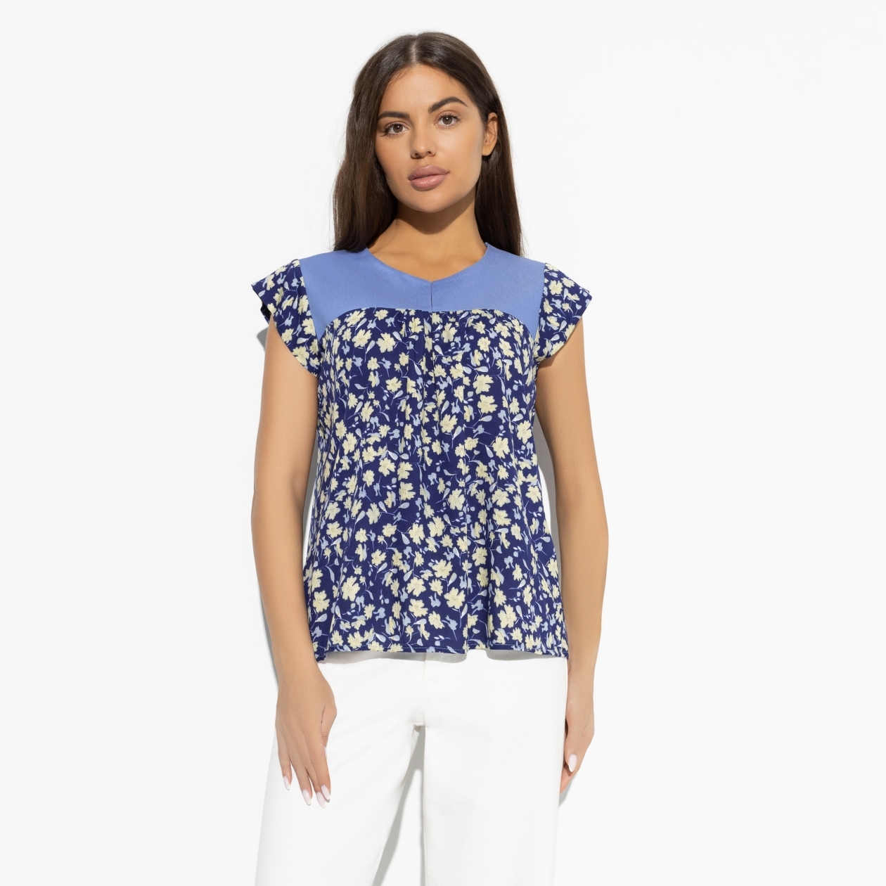 Туника Особый шарм. Состав: 78% хлопок, 20% п/э, 2% эластан