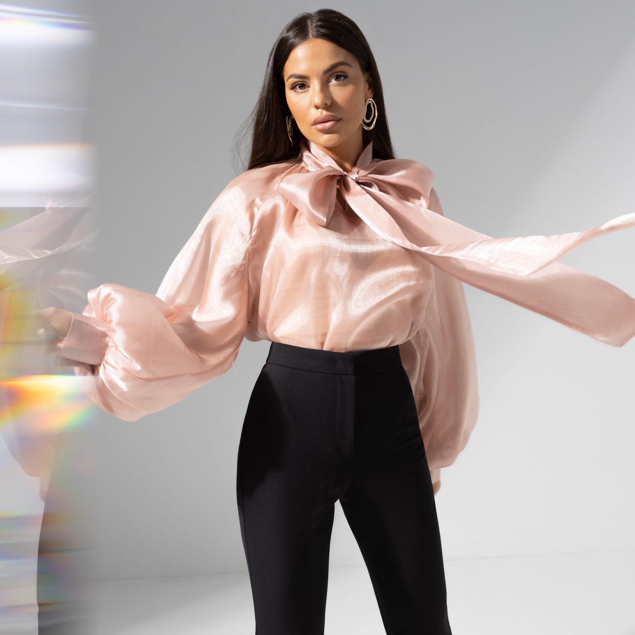 Блуза Привлекаю удачу. Состав: 100% полиэстер