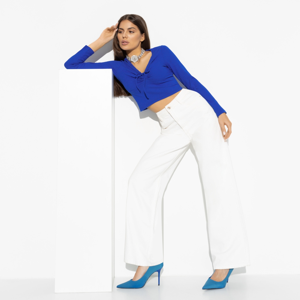 Блуза Вызываю фантазии. Состав: 65% п/э, 30% вискоза, 5% спандекс