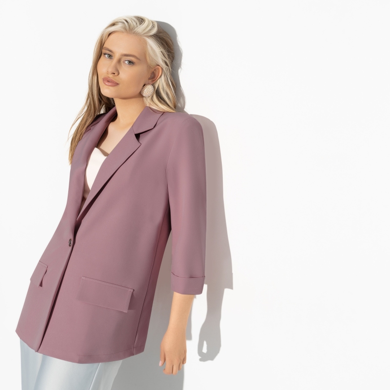 Жакет Всемирное признание (love rose). Состав: 95% полиэстер, 5% эластан