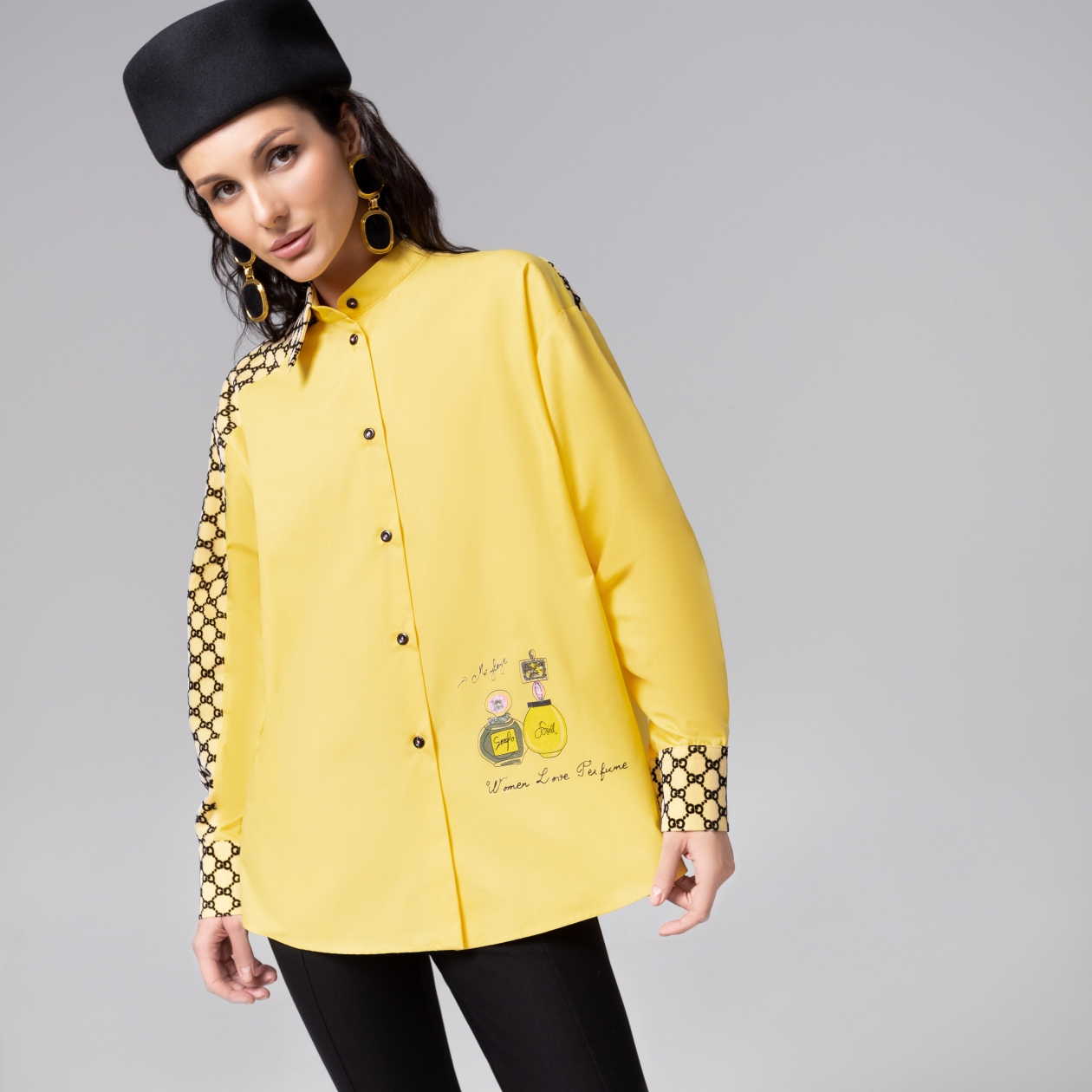 Моя философия – шик (жёлтая). Состав: 50% хлопок, 50% полиэстер