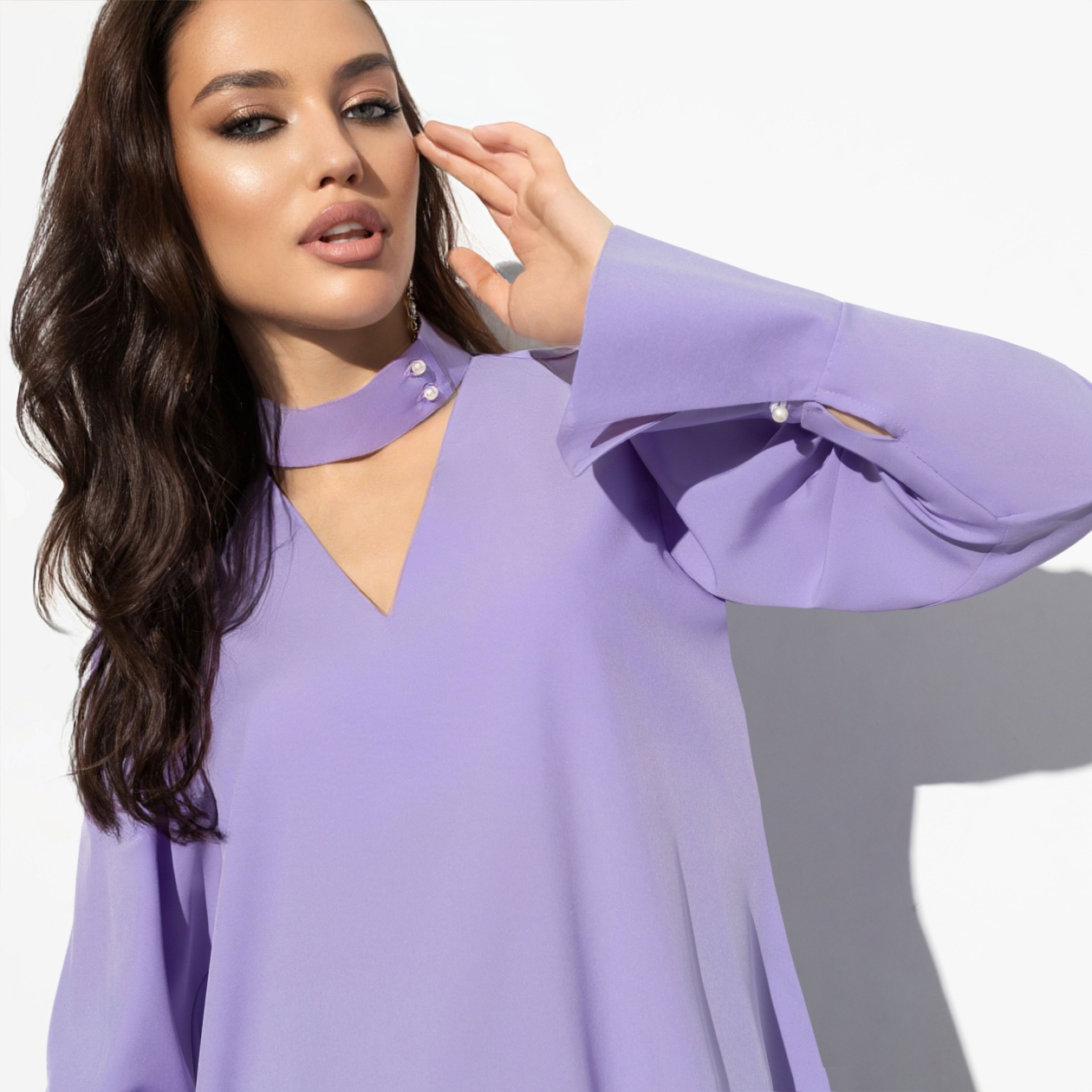 Блуза Повелительница грёз (неотразимая). Состав: 95% полиэстер, 5% эластан