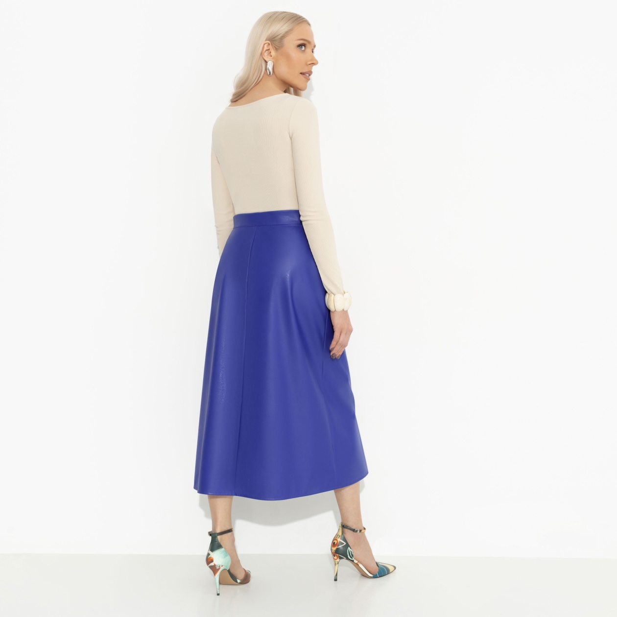 Откровенно шикарная (синий). Купить женский Юбка оптом от производителя.