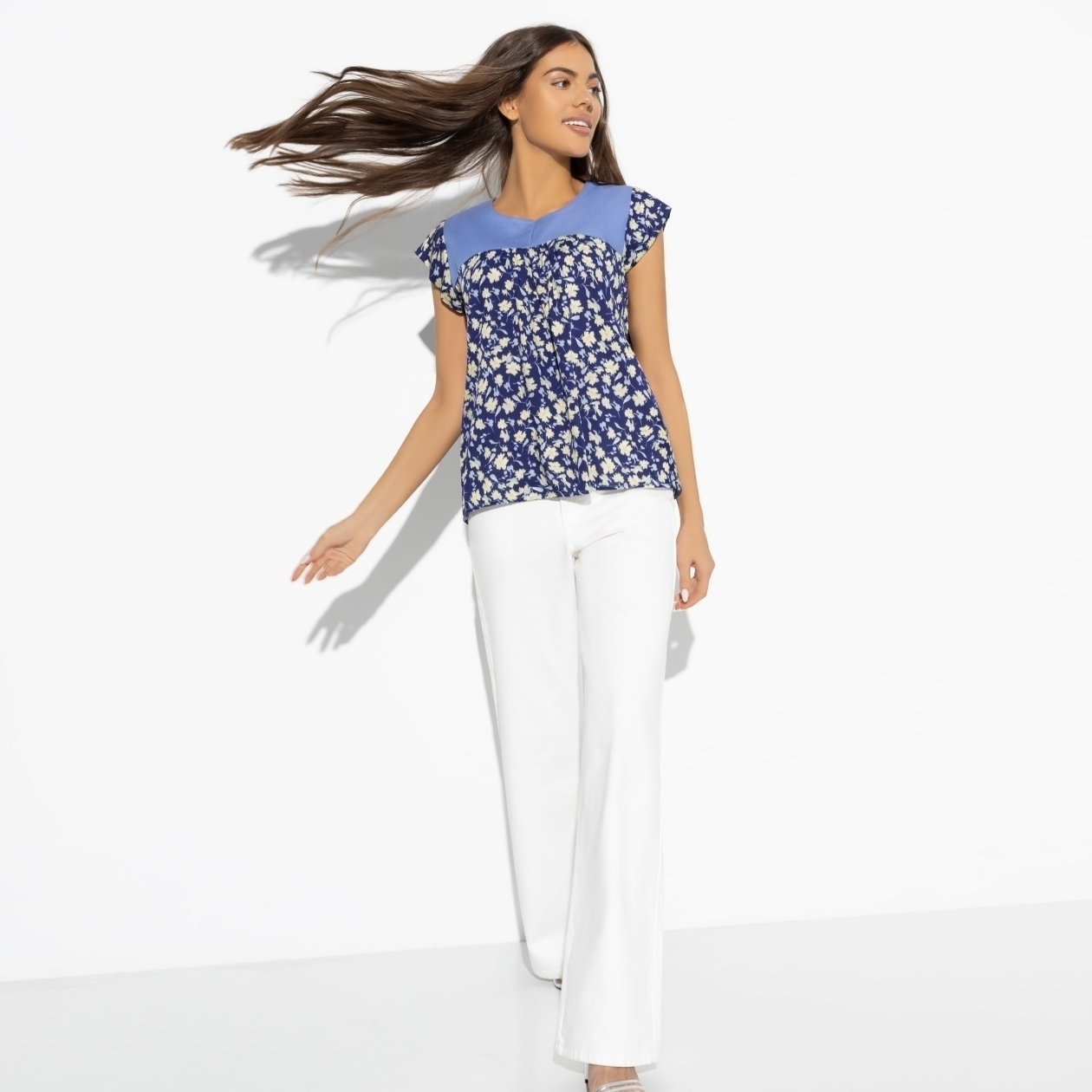 Туника Особый шарм. Состав: 78% хлопок, 20% п/э, 2% эластан