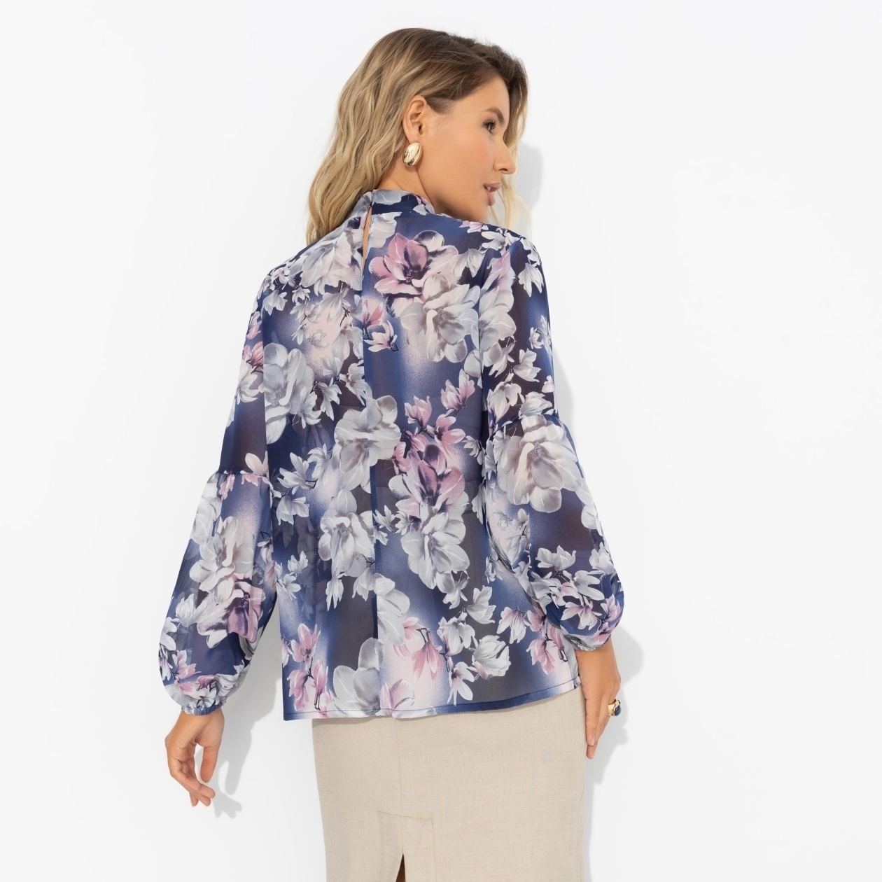 Блуза Драма в деталях (романтика). Состав: 100% п/э