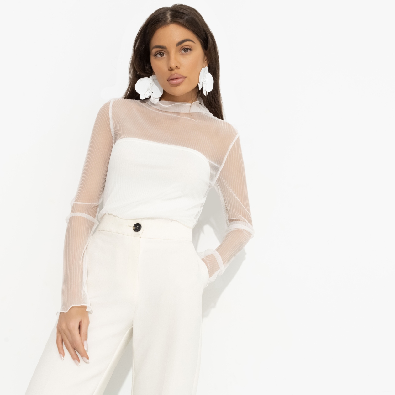 Водолазка Внешнее великолепие (new, 2 в 1) . Состав: 95% вискоза, 5% спандекс