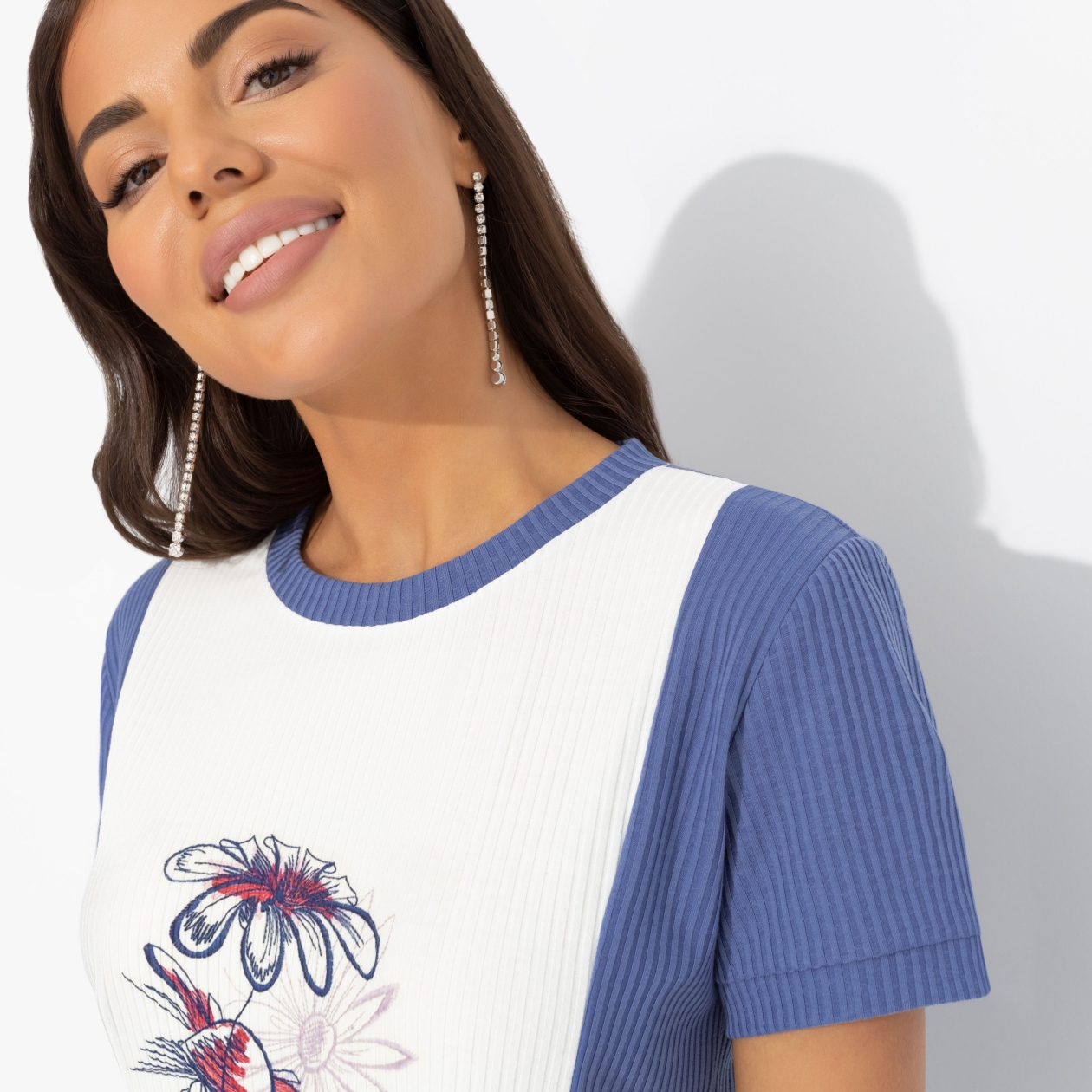 Футболка Чистая гармония. Состав: 65% п/э, 30% вискоза, 5% спандекс