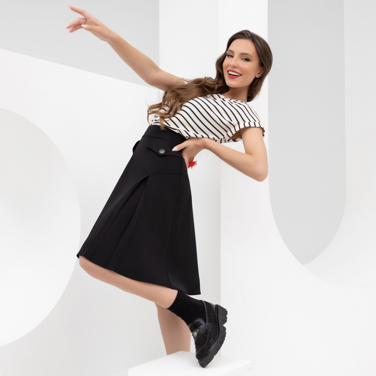 Модный абсолют (блэк, нью). Купить женский Юбка оптом от производителя.