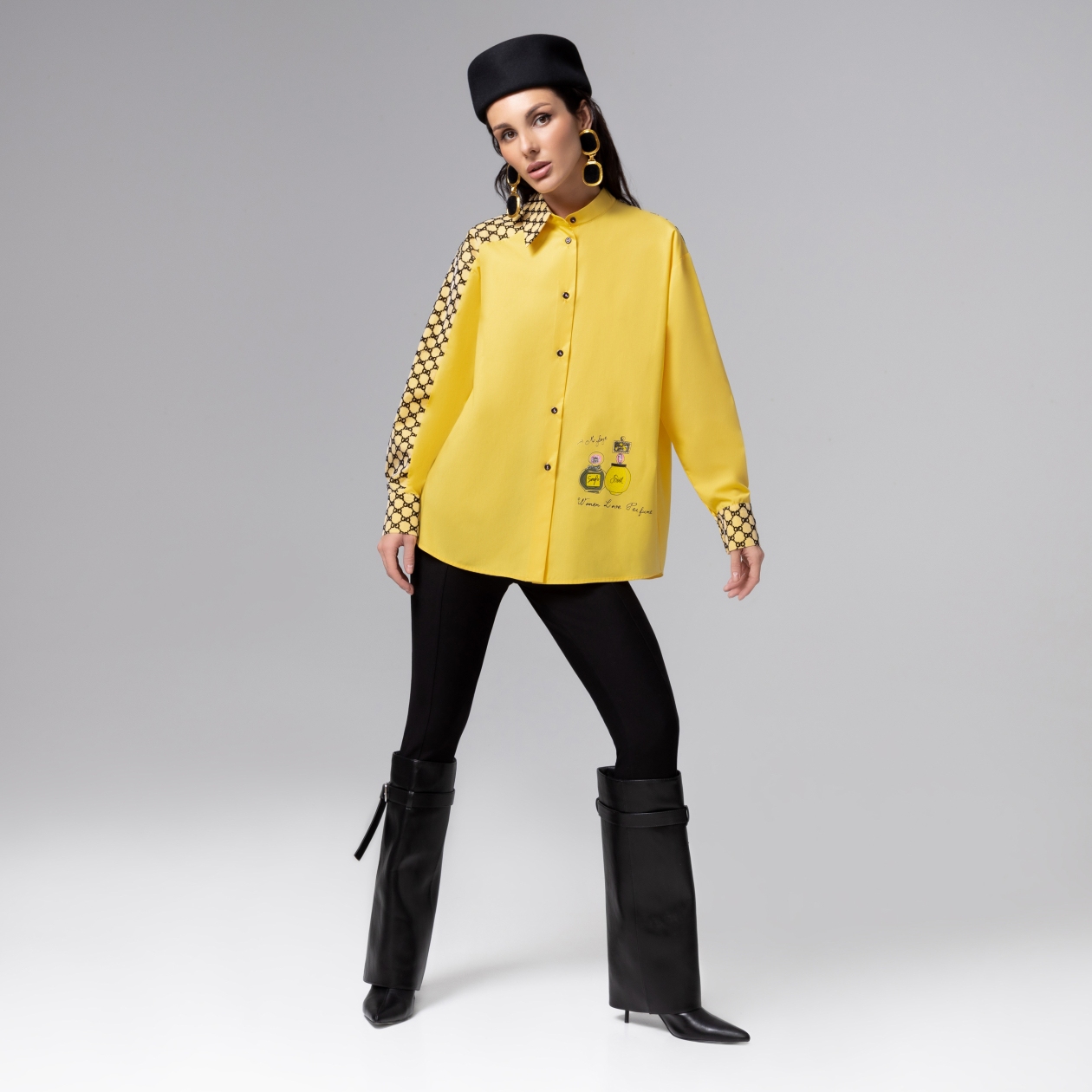 Моя философия – шик (жёлтая). Состав: 50% хлопок, 50% полиэстер