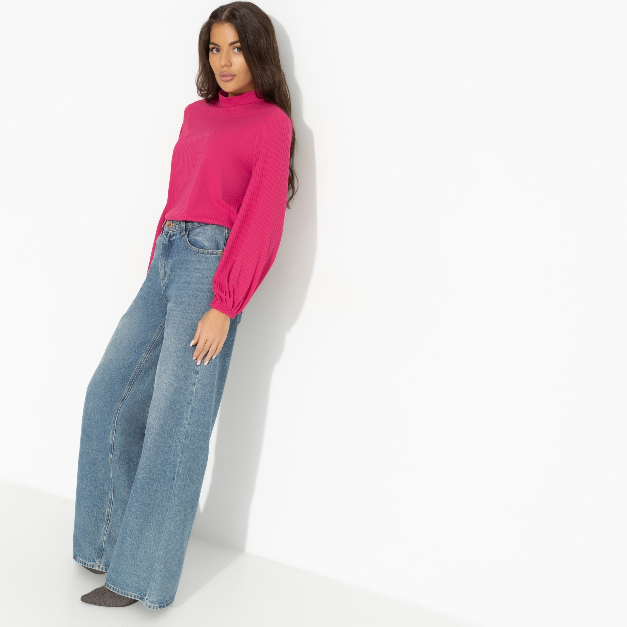 Блуза Рискуй и выигрывай! (red). Состав: 65% п/э, 30% вискоза, 5% эластан