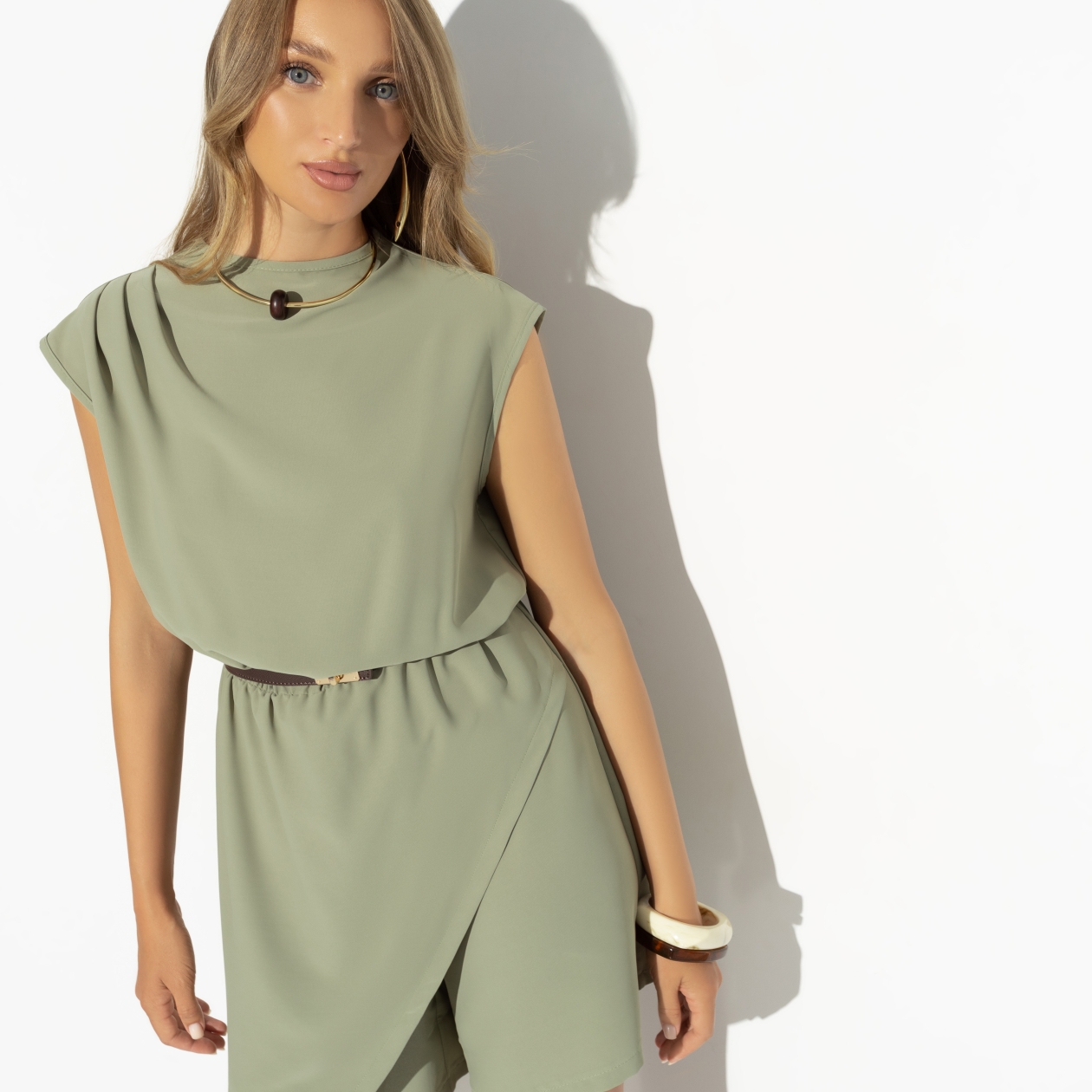 Комбинезон Открытые горизонты. Состав: 72% п/э, 25% вискоза , 3% спандекс