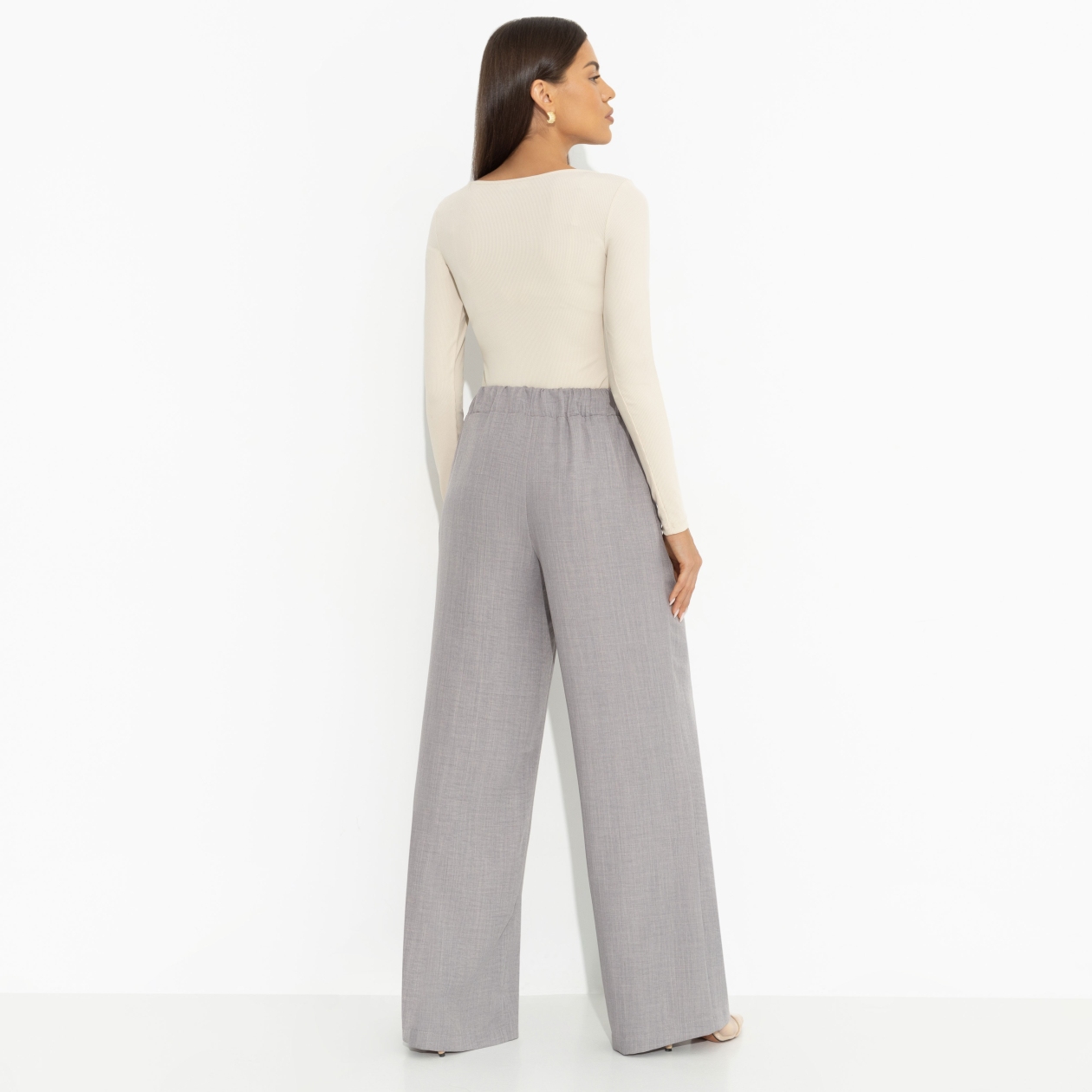 Брюки Создавай настроение (серые). Состав: 100% полиэстер