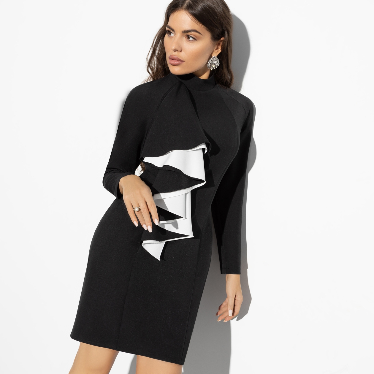 Платье Прирожденная актриса. Состав: 95% п/э, 5% эластан