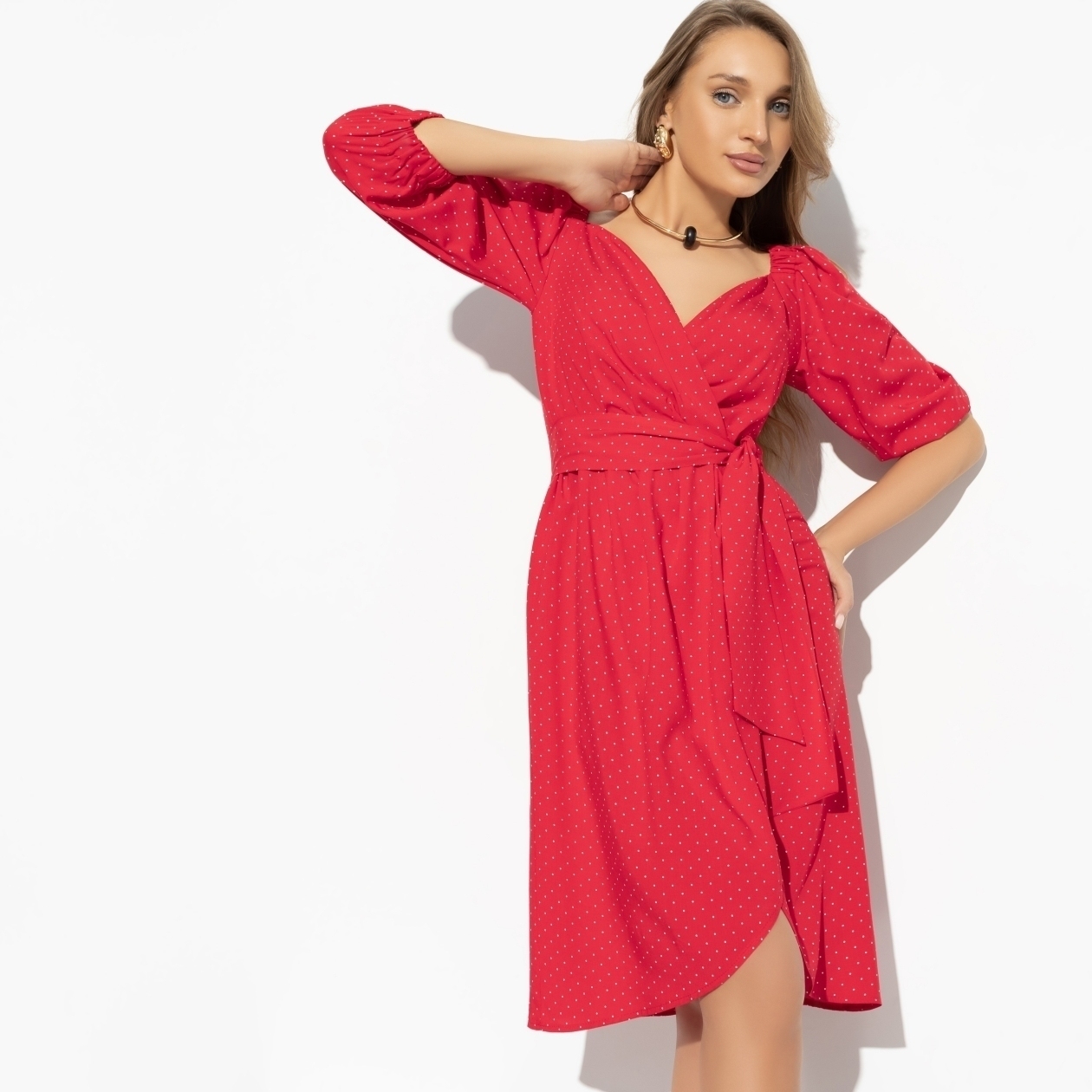 Платье История в глянце (с поясом). Состав: 100 % вискоза