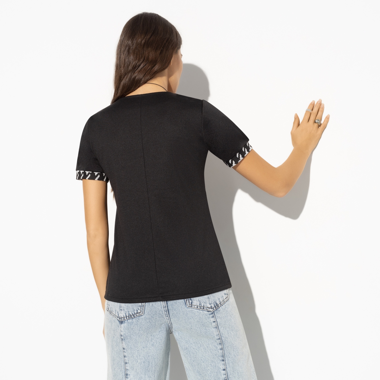 Блуза Принцесса сердца (novelty). Состав: 65% п/э, 30% вискоза, 5% стрейч