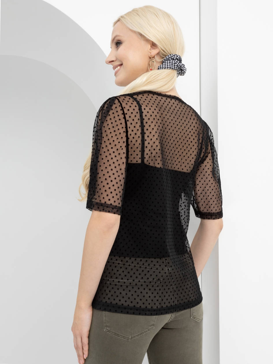 Блуза Золотые времена. Состав: 100% полиэстер