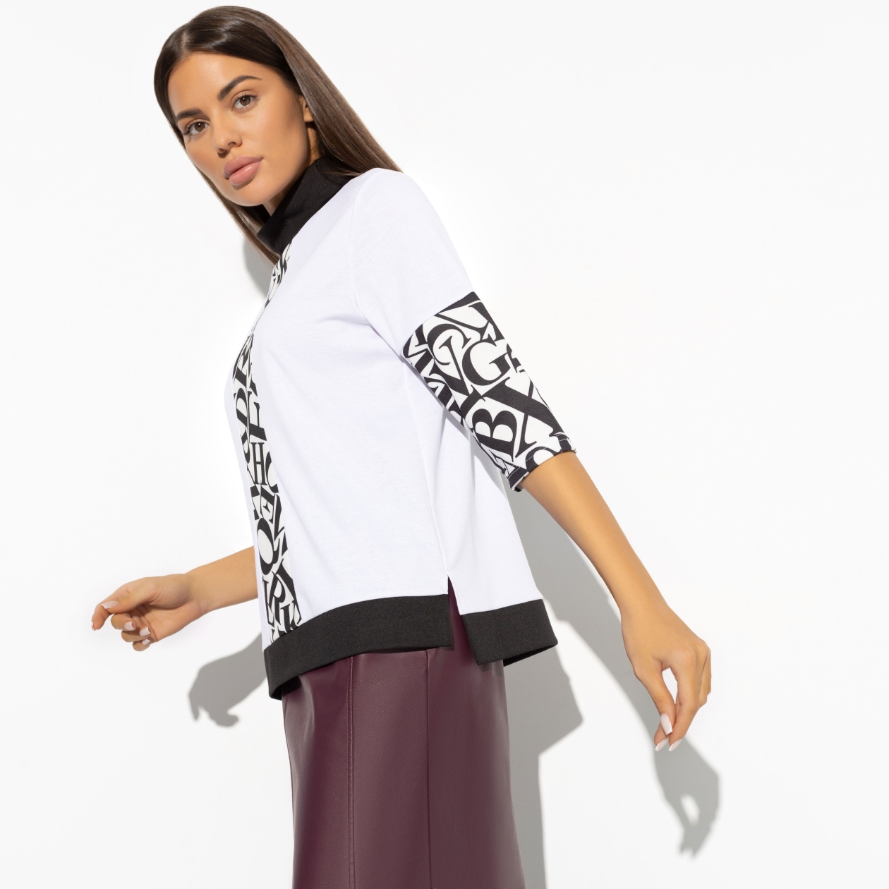 Водолазка Там, где сердце. Состав: 65% п/э, 30% вискоза, 5% эластан