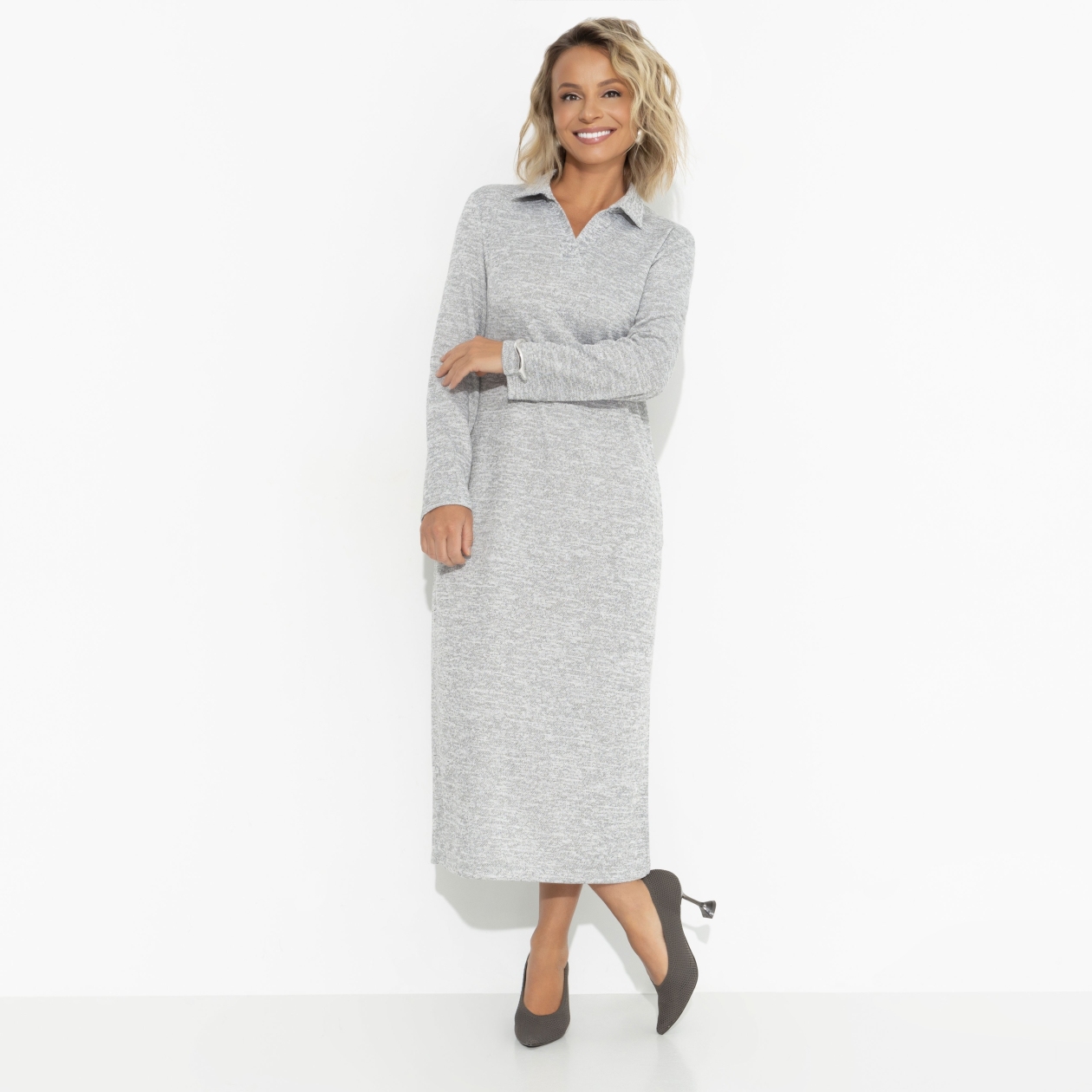 Платье Модное поколение. Состав: 65% полиэстер, 30% вискоза, 5% эластан