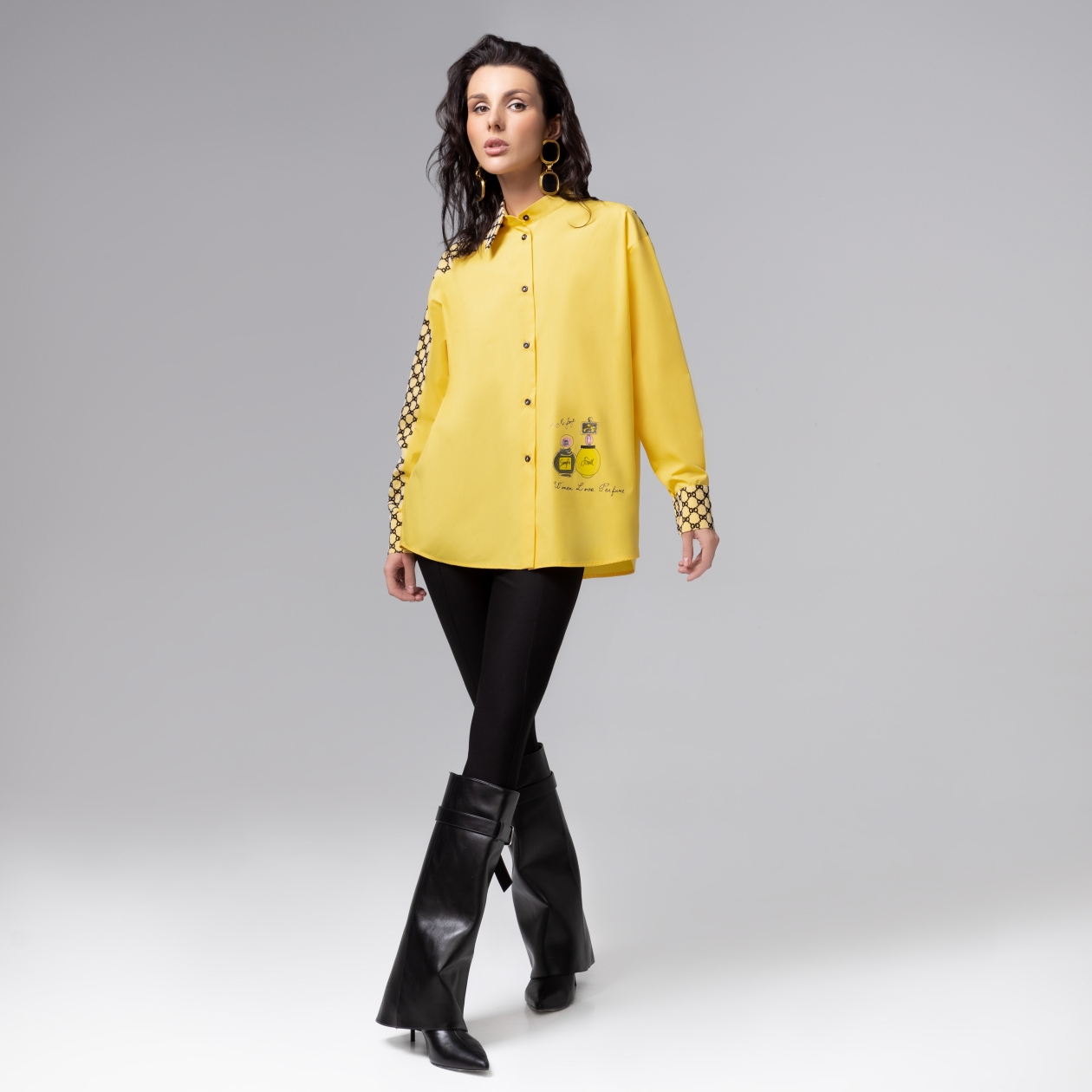 Моя философия – шик (жёлтая). Состав: 50% хлопок, 50% полиэстер