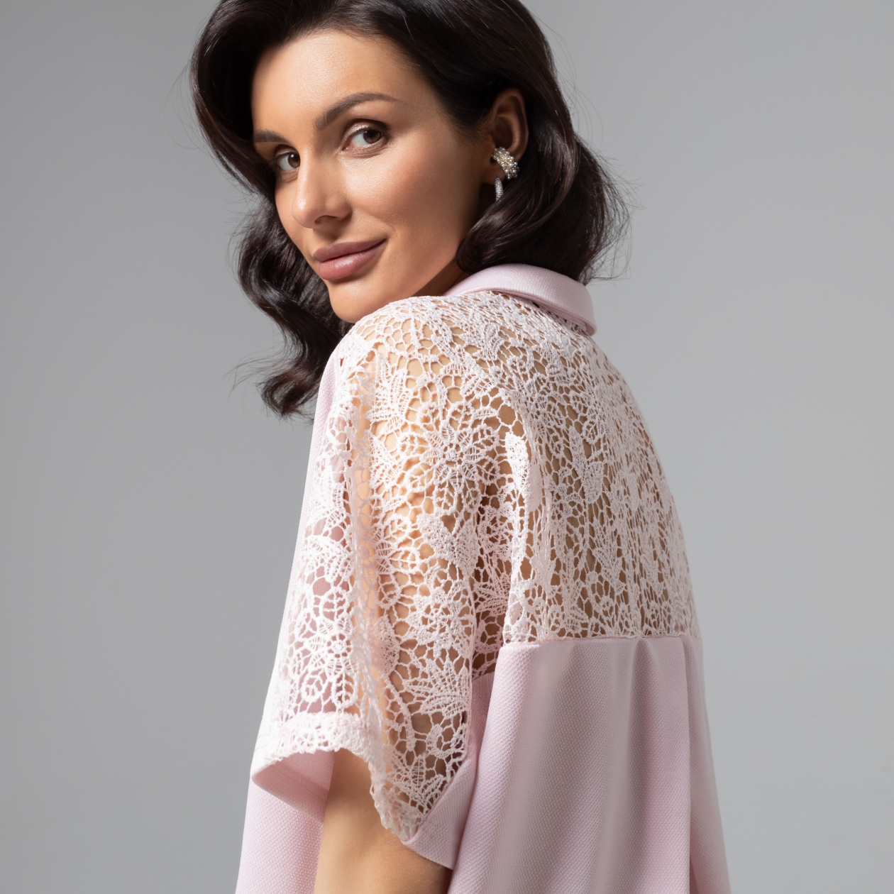 Стильное дежавю (розовый сон). Состав: 65% п/э, 30% вискоза, 5% спандекс