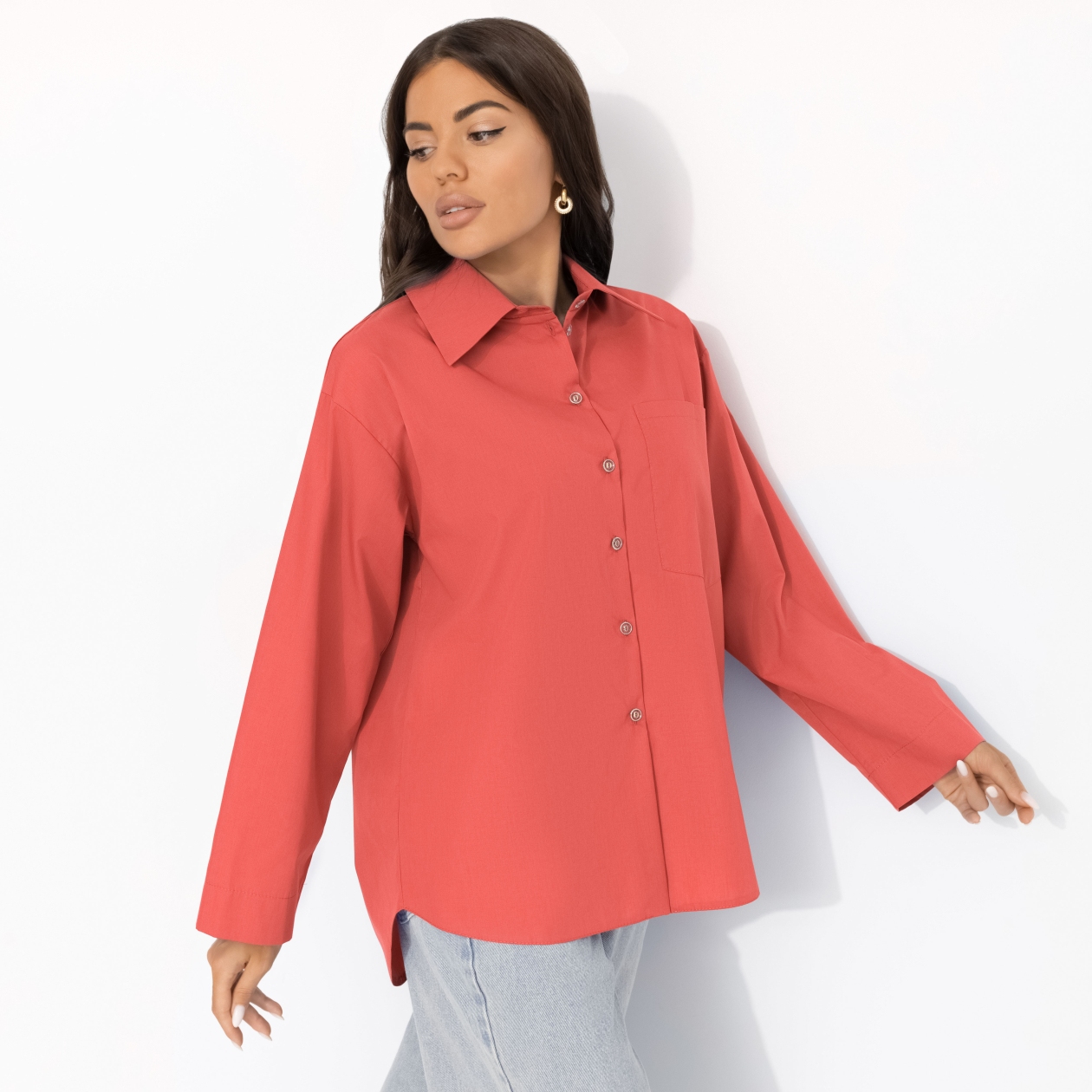 Создала себя сама. Состав: 65% п/э, 30% вискоза, 5% эластан