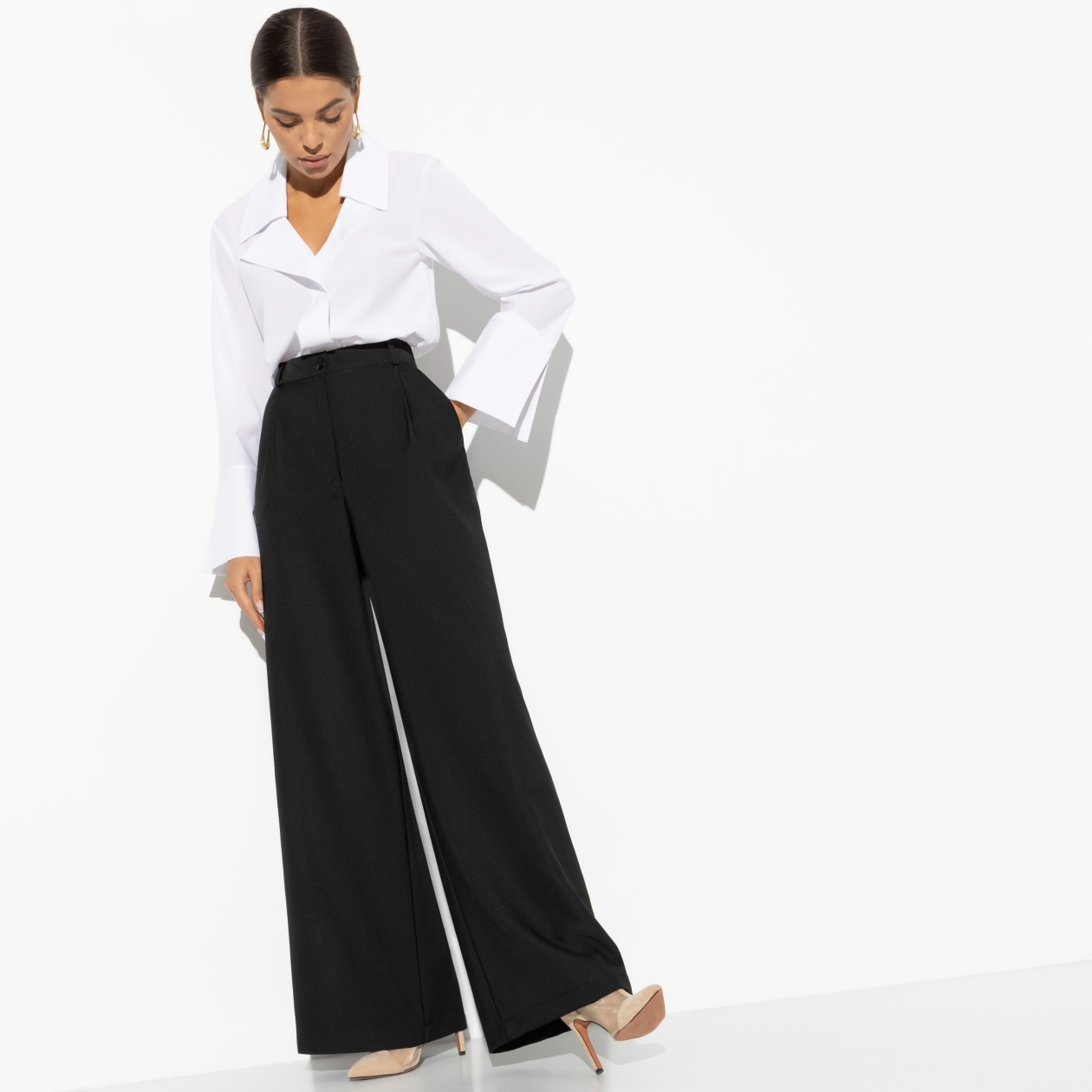 Брюки Легкой походкой. Состав: 96% п/э, 4% эластан