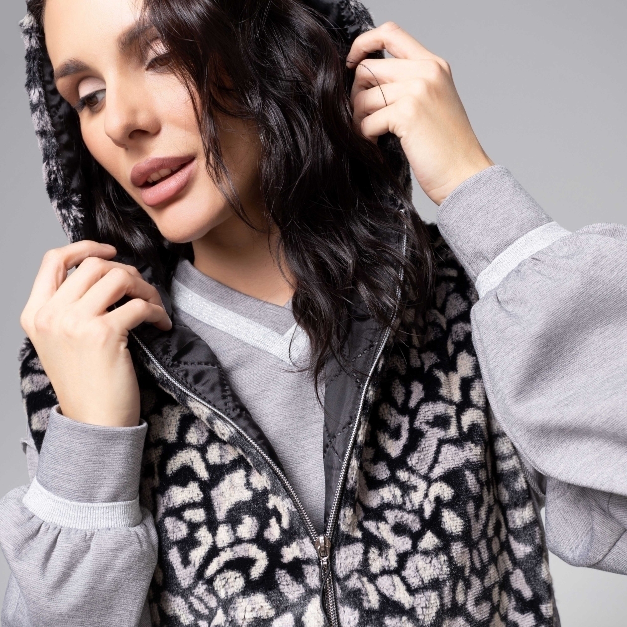 Будь в центре (леопард). Состав: 100% п/э