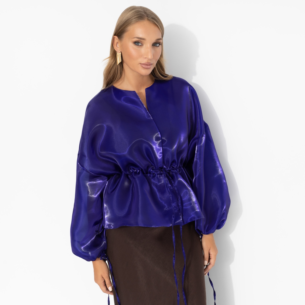 Жакет Вершина восхищения (синий). Состав: 100% полиэстер