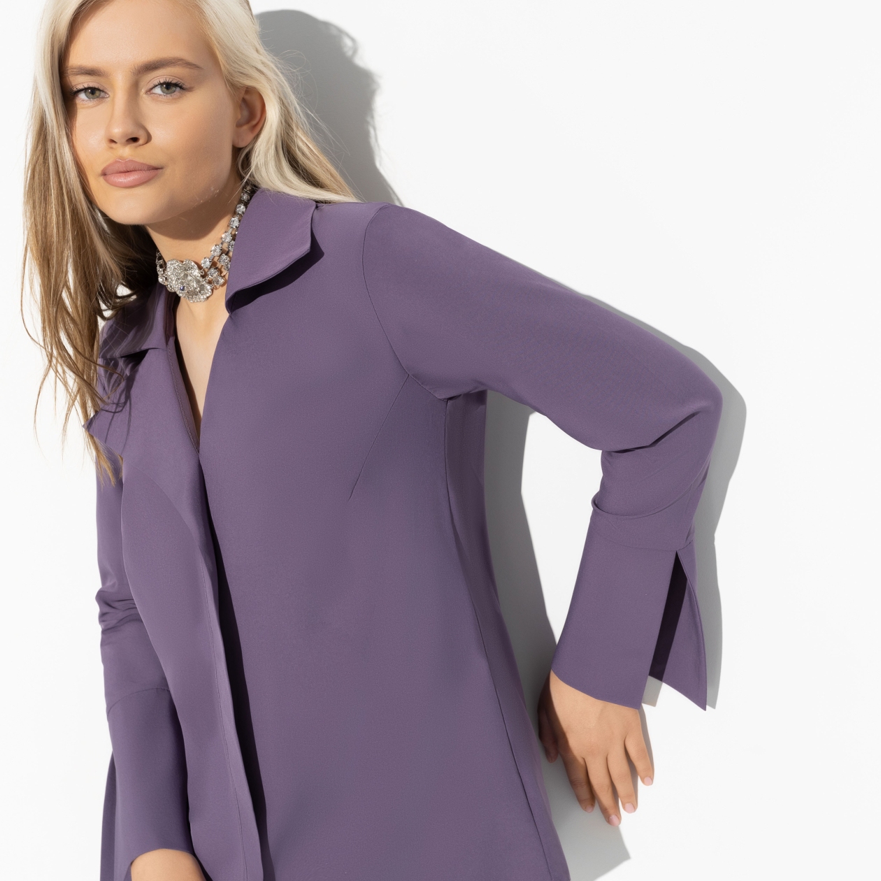 Блуза Модный движ. Состав: 95% полиэстер, 5% эластан