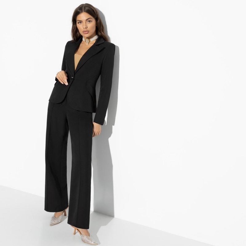 Брюки Модный захват (найт). Состав: 60% п/э, 37% вискоза, 3% спандекс