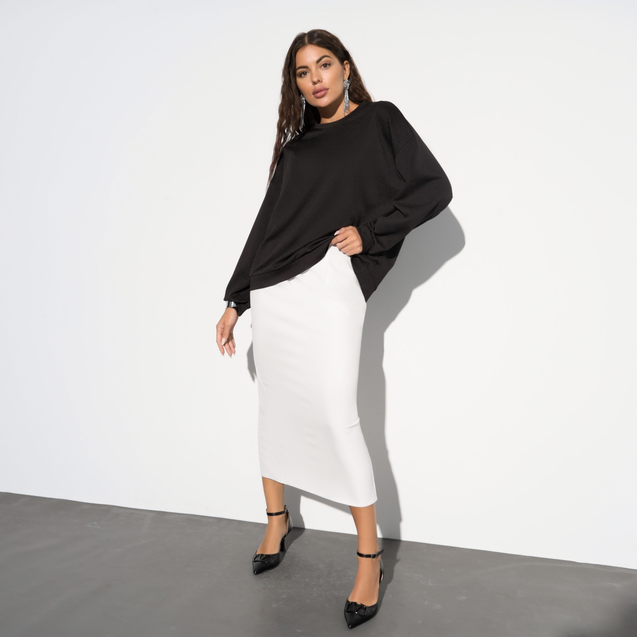 Привычка быть стильной (блэк). Состав: 95% полиэстер, 5% спандекс