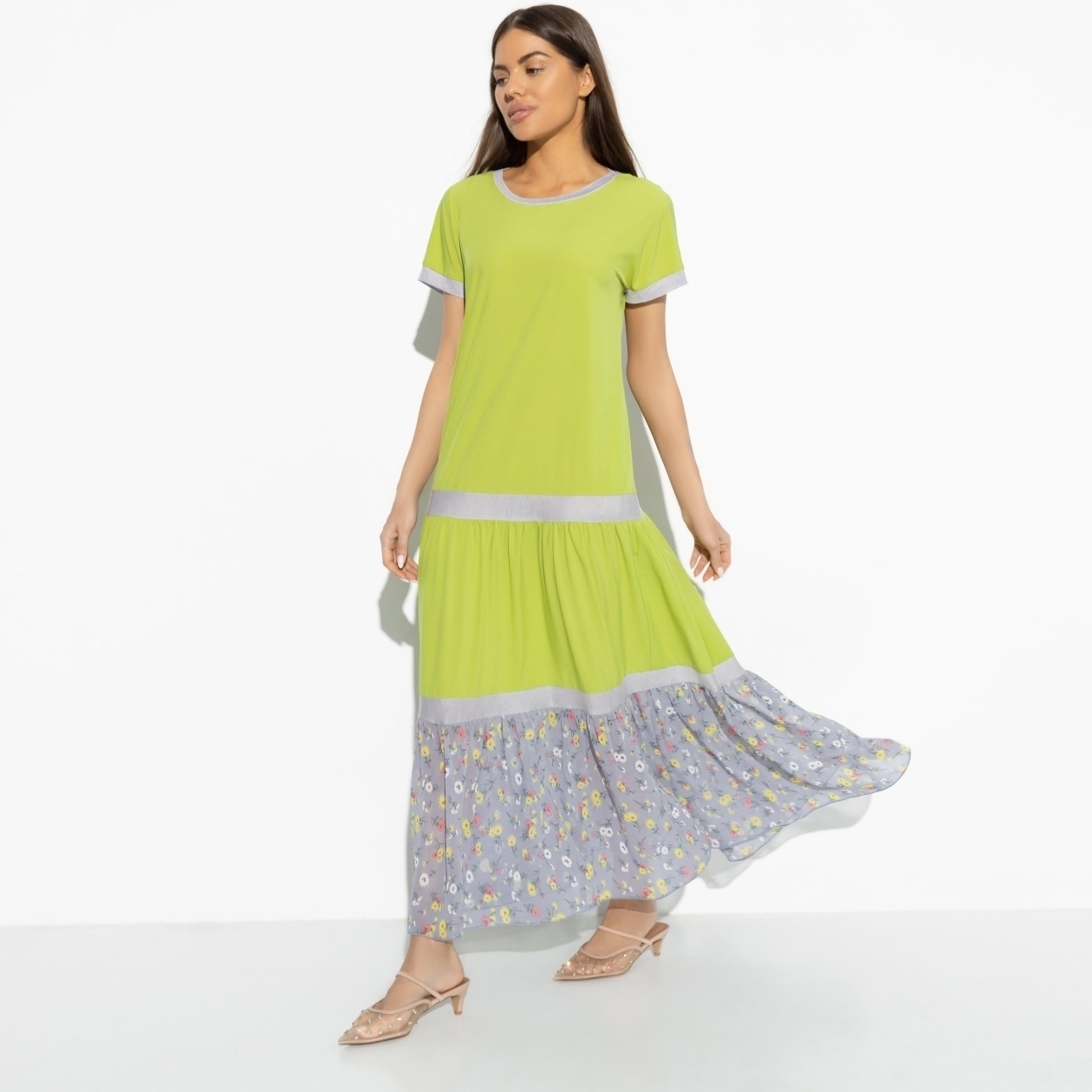 Платье Сердце открыто (party). Состав: 95% п/э, 5% спандекс