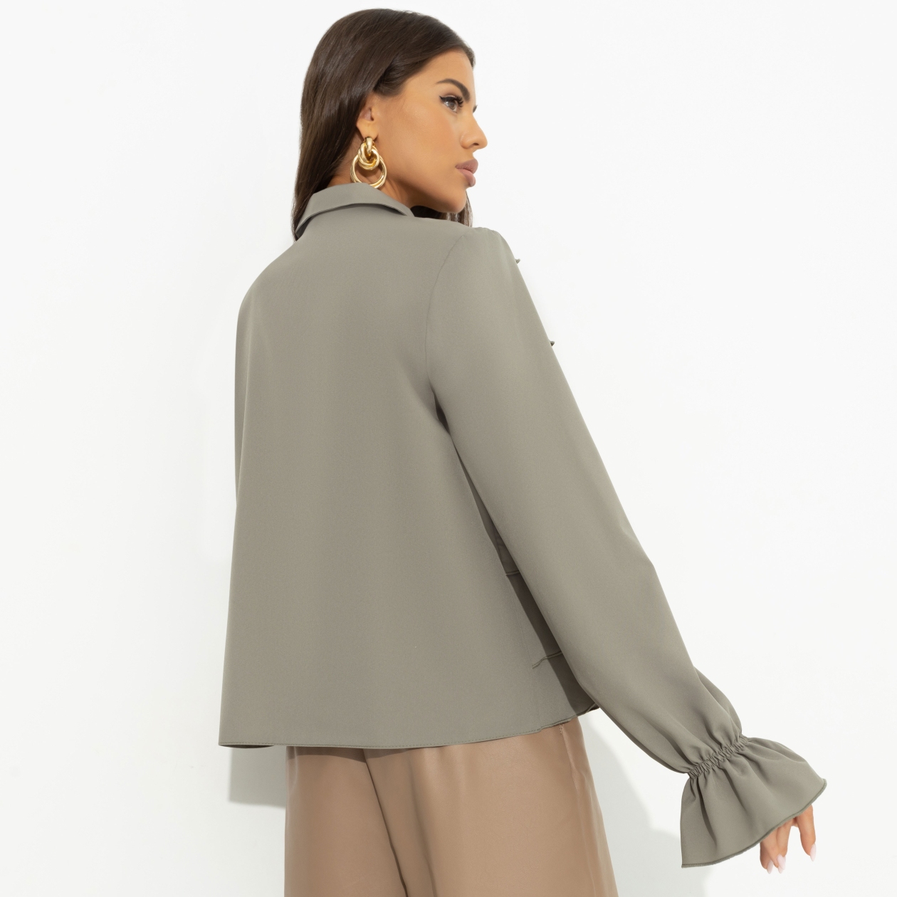 Блуза Гипнотический стиль. Состав: 95% полиэстер, 5% эластан