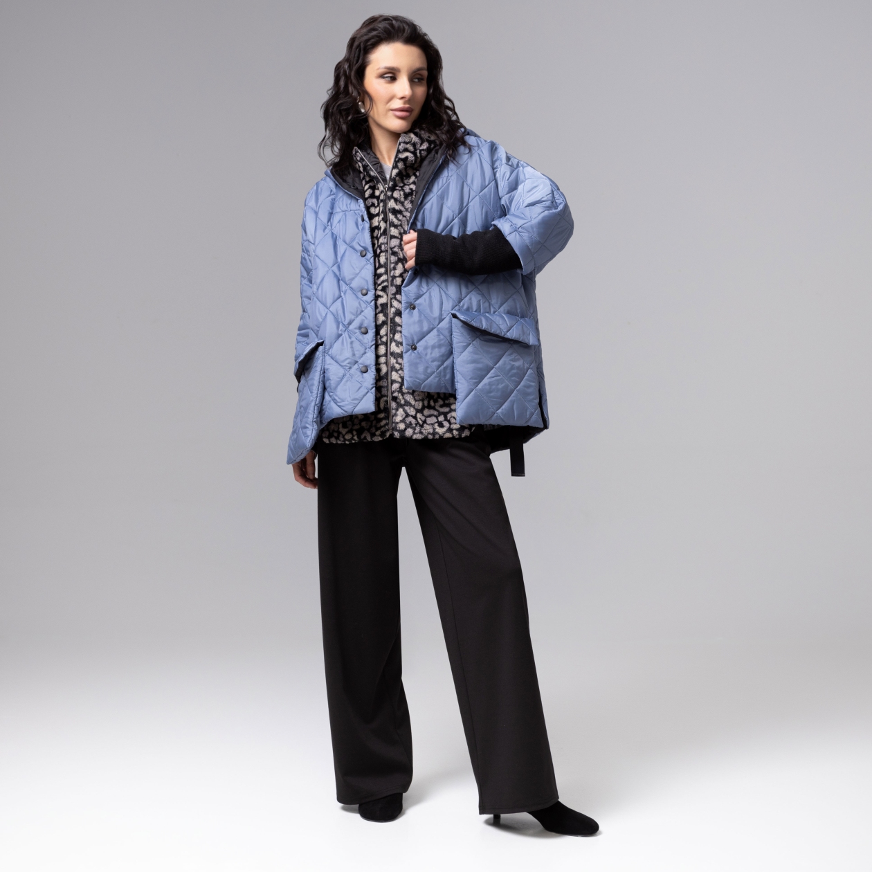 Будь в центре (леопард). Состав: 100% п/э