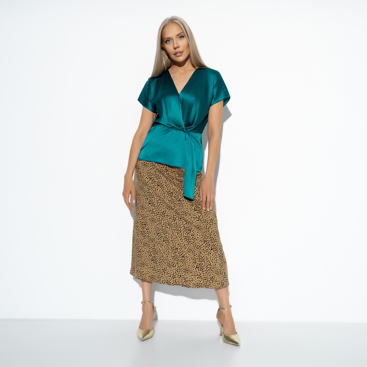 Блуза Откройся желаниям. Состав: 97% полиэстер, 3% спандекс