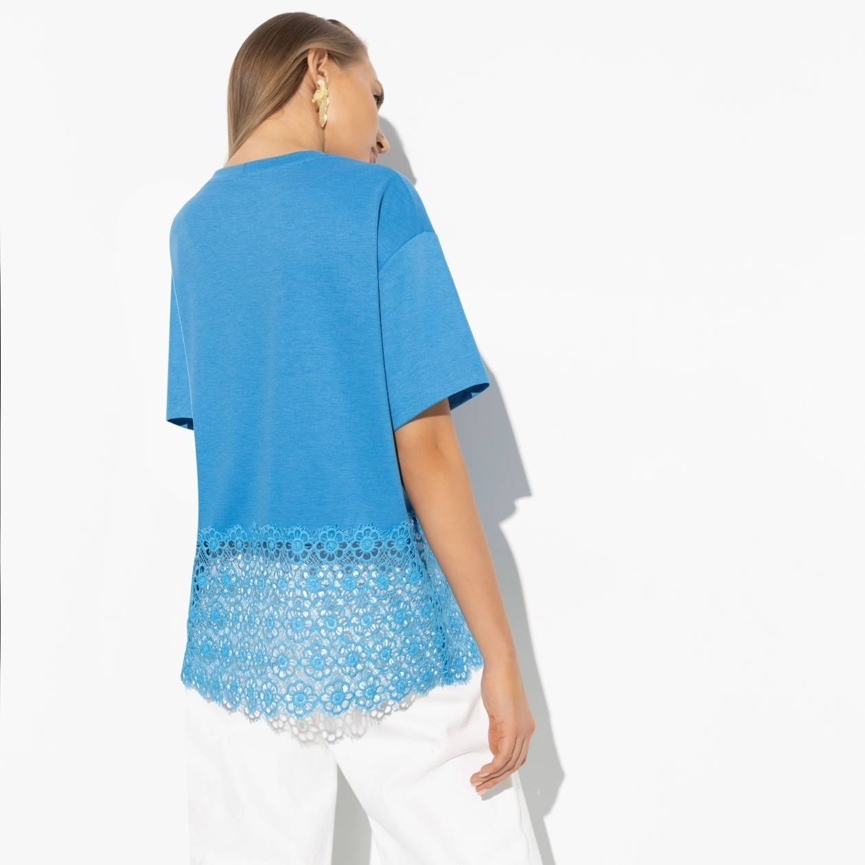 Футболка Знак принцессы. Состав: 65% п/э, 30% вискоза, 5% спандекс