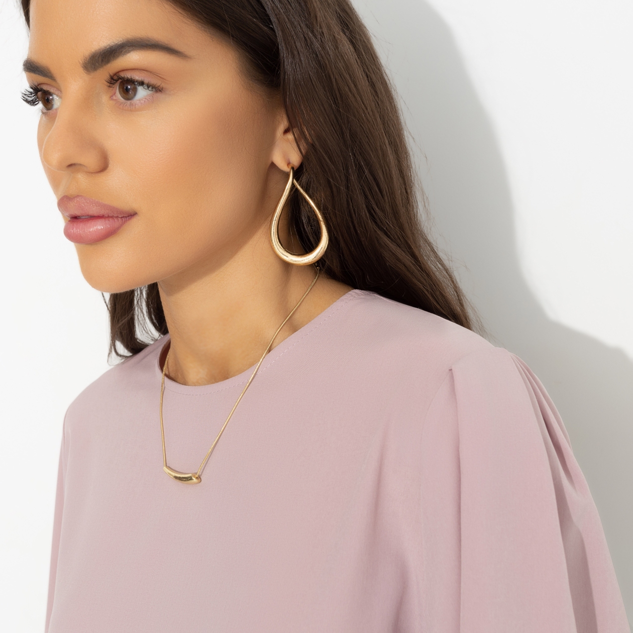 Блуза Значение моды. Состав: 95% п/э, 5% эластан