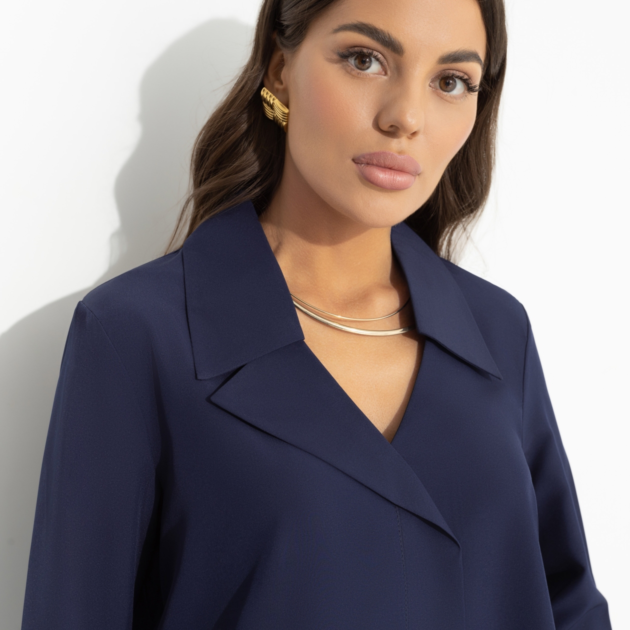 Блуза Амбассадор стиля (new). Состав: 95% п/э, 5% эластан