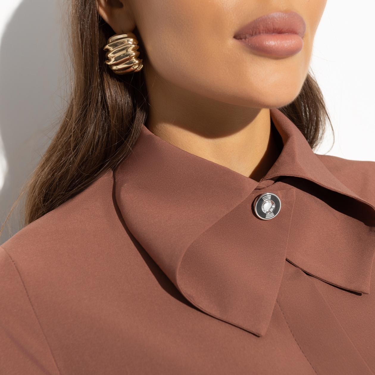 Блуза Неожиданный эффект (super). Состав: 95% полиэстер, 5% эластан