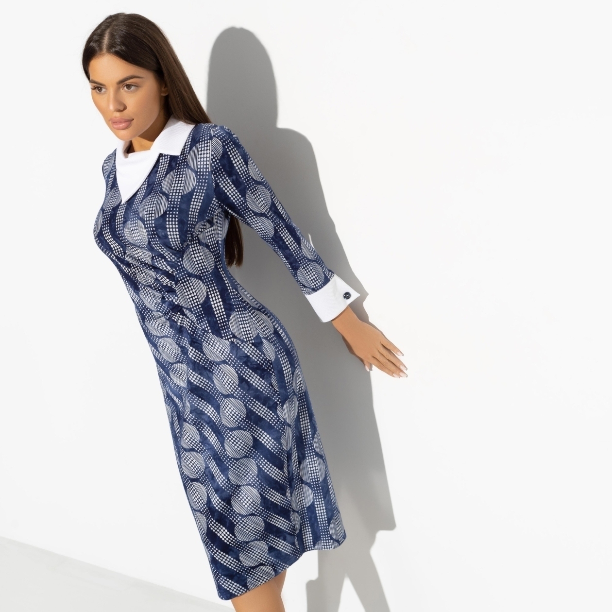 Платье Ты узнаешь её (elegant). Состав: 50% вискоза, 45% п/э, 5% спандекс