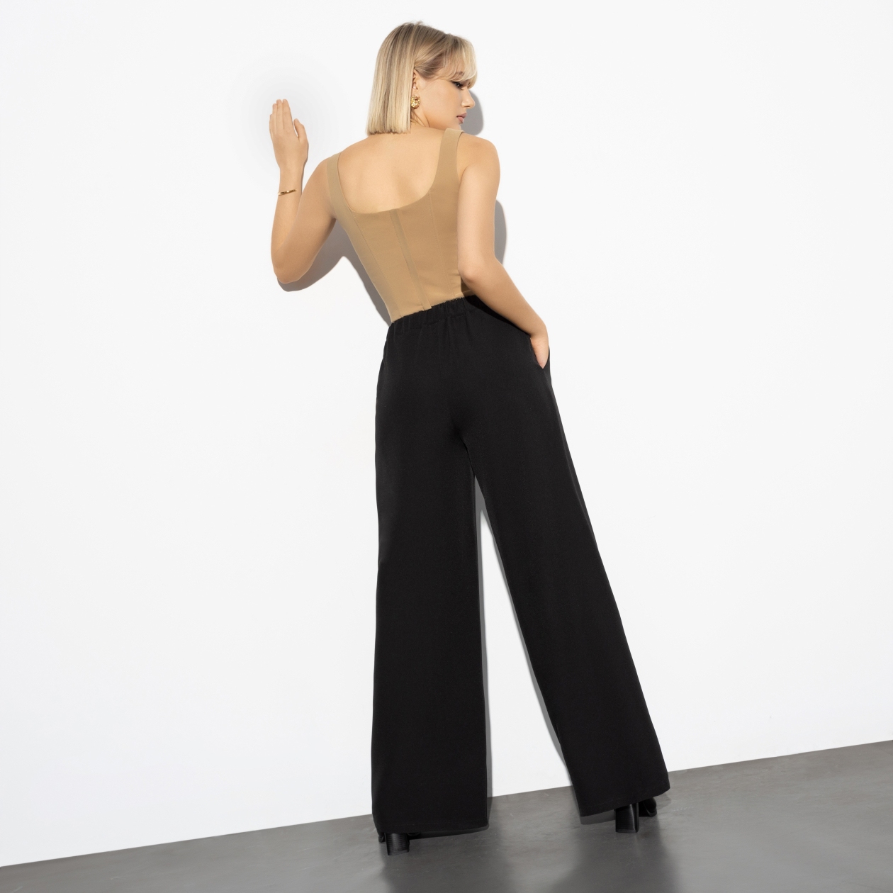 Брюки На вершине стиля (фэшн). Состав: 95% п/э, 5% эластан