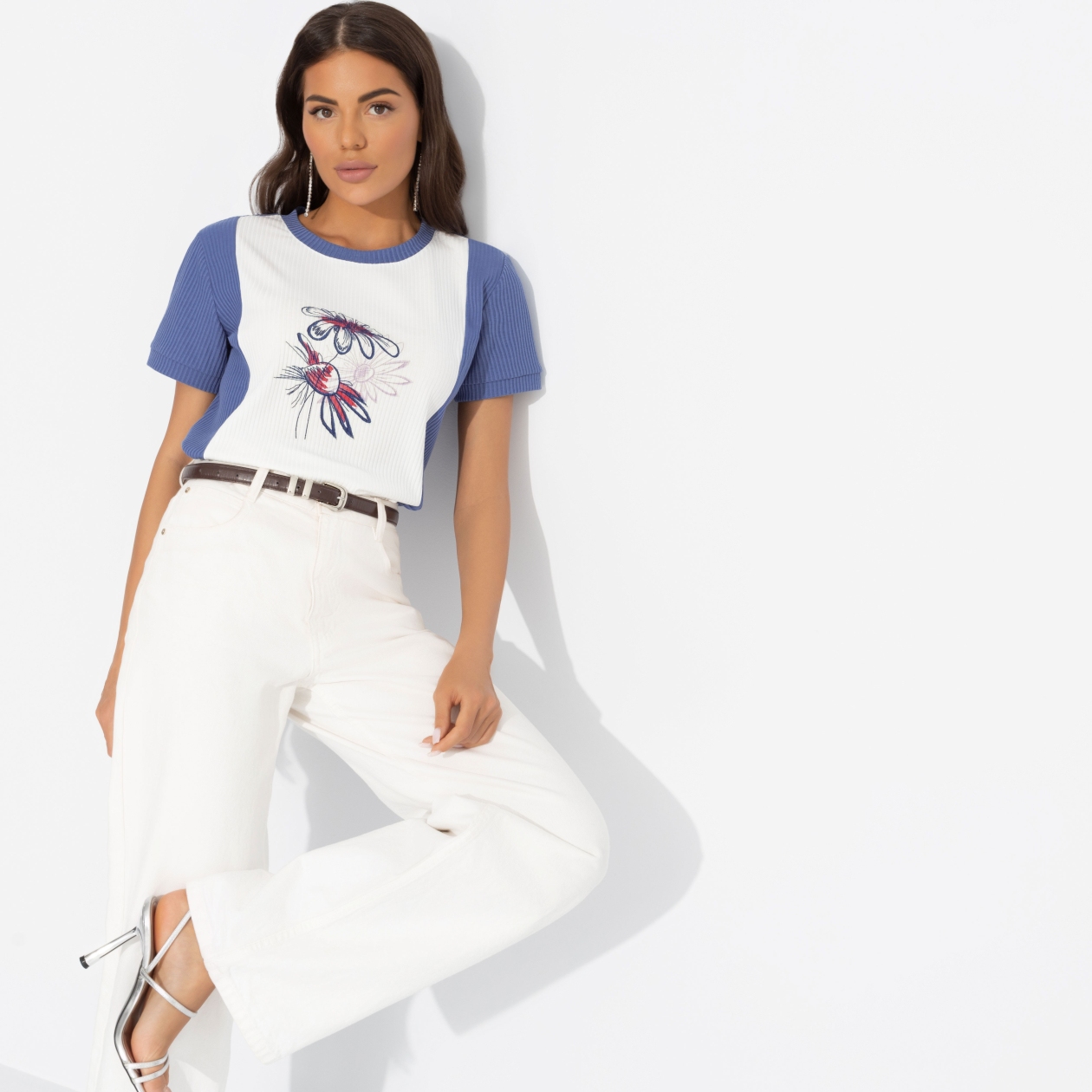 Футболка Чистая гармония. Состав: 65% п/э, 30% вискоза, 5% спандекс