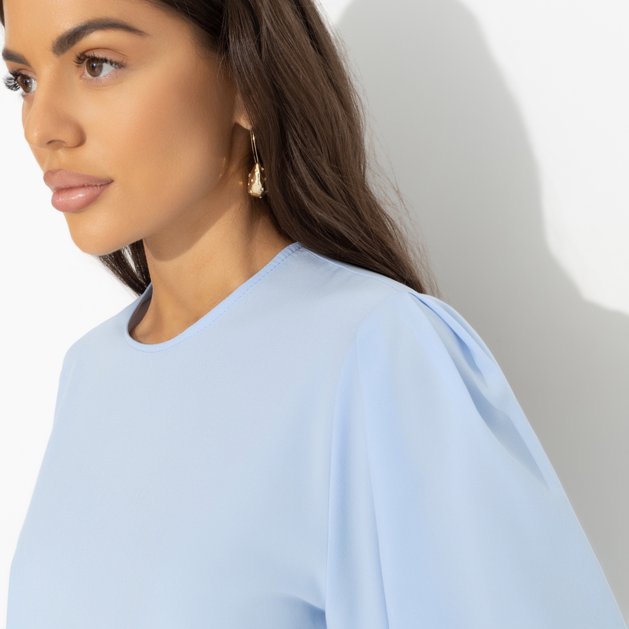 Блуза Значение моды (new). Состав: 95% полиэстер, 5% эластан