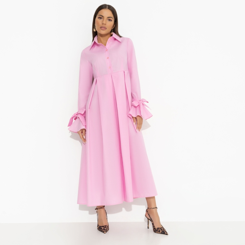 Платье Деликатное искусство. Состав: 65% хлопок, 30% п/э, 5% эластан