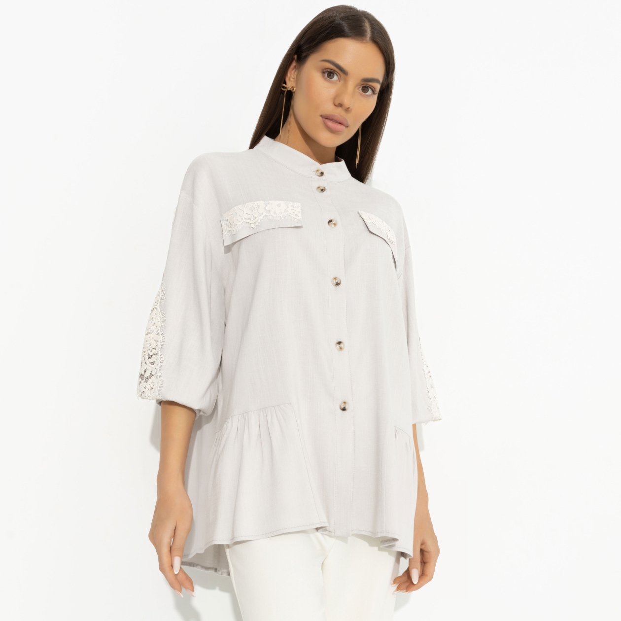 Модный акцент. Состав: 85% вискоза, 10% полиэстер, 5% эластан