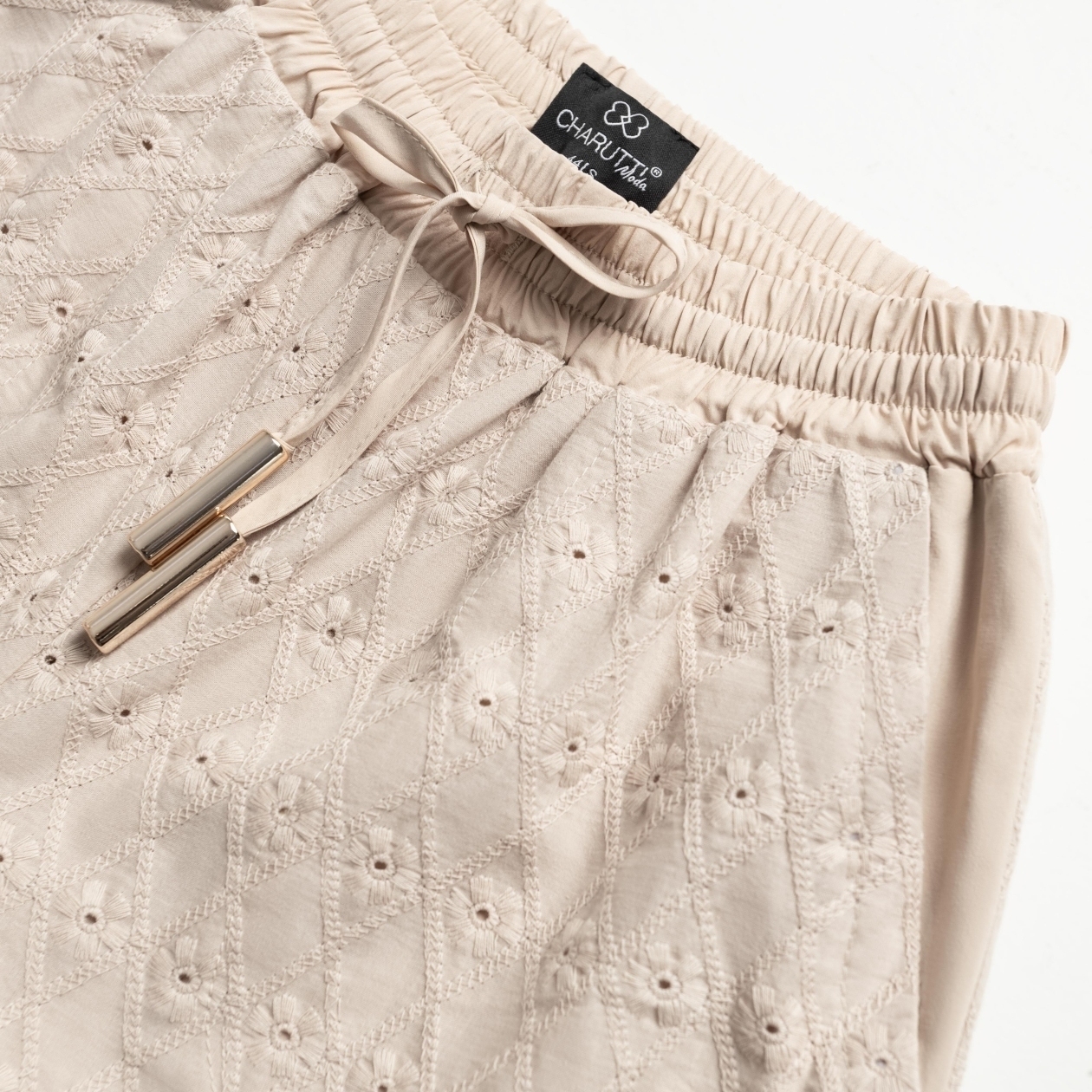 Брюки Роскошный момент. Состав: 85% хлопок, 10% п/э, 5% спандекс