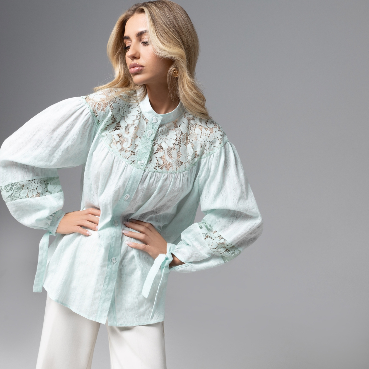 Лучше других (нежная мята). Состав: 100% хлопок